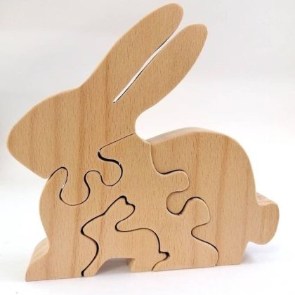 Montessori Bunny Puzzle